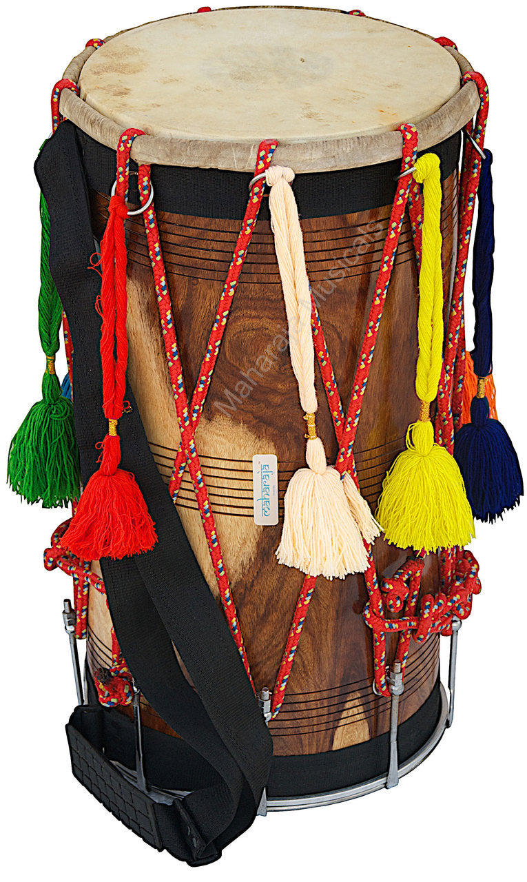 Maharaja Musicals Bhangra Dhol, Natural (No. 141)