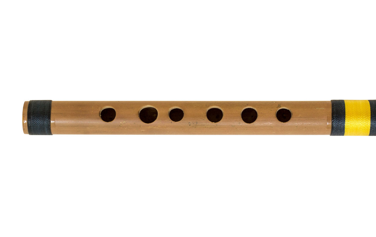 Sarfuddin Concert Bansuri Flute, Scale C# Small, 9", Bamboo