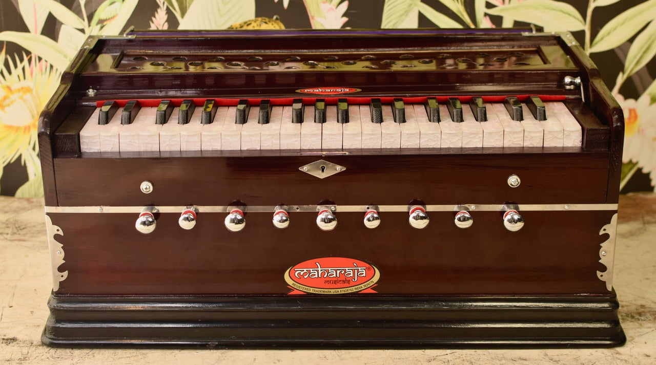 Maharaja Musicals Harmonium, 3.25 Octave, 9 Stops, Coupler