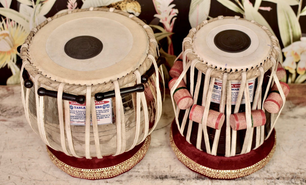 Haridas Vhatkar Tabla Set, 3.5 kg, Copper Bayan, Sheesham