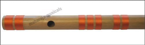 Maharaja Musicals Concert Bansuri Flute, Scale C Medium, 19"
