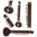 Maharaja Musicals Electric Sitar, Kharaj Pancham, Natural, Tun Wood
