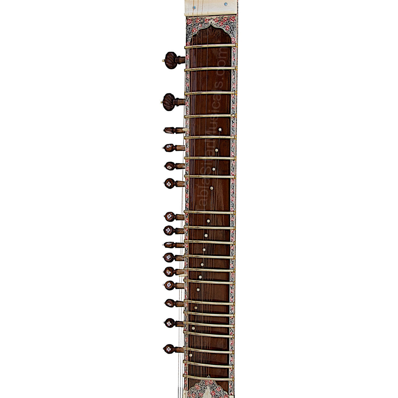 Maharaja Musicals Electric Sitar, Kharaj Pancham, Natural, Tun Wood