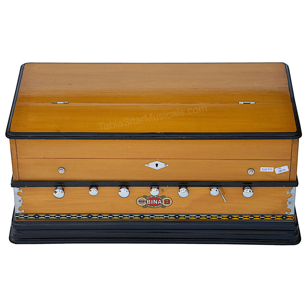 Bina No. 8 Harmonium, 2 Reeds, 3.25 Octave, 7 Stops (No. 406)