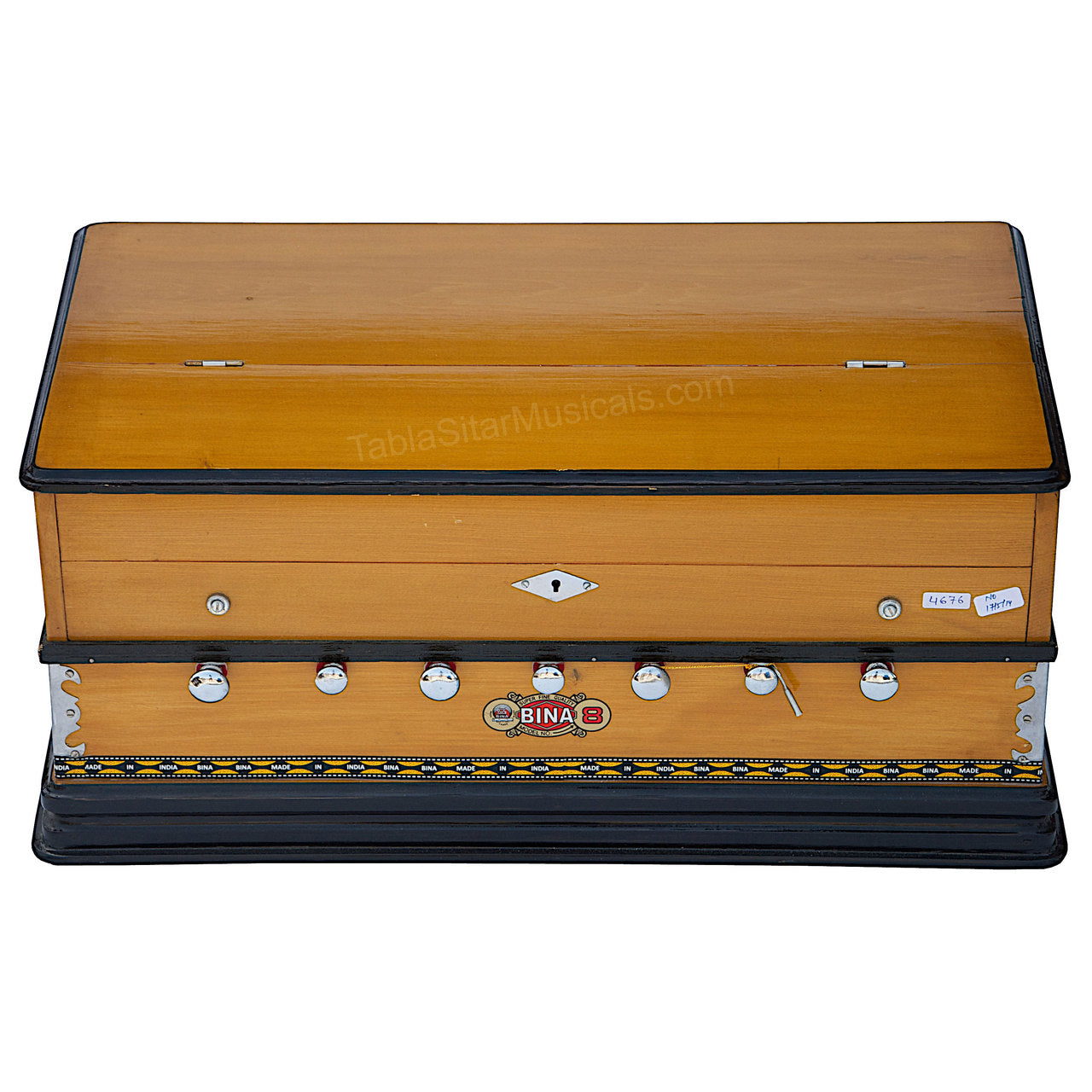 Bina No. 8 Harmonium, 2 Reeds, 3.25 Octave, 7 Stops (No. 406)