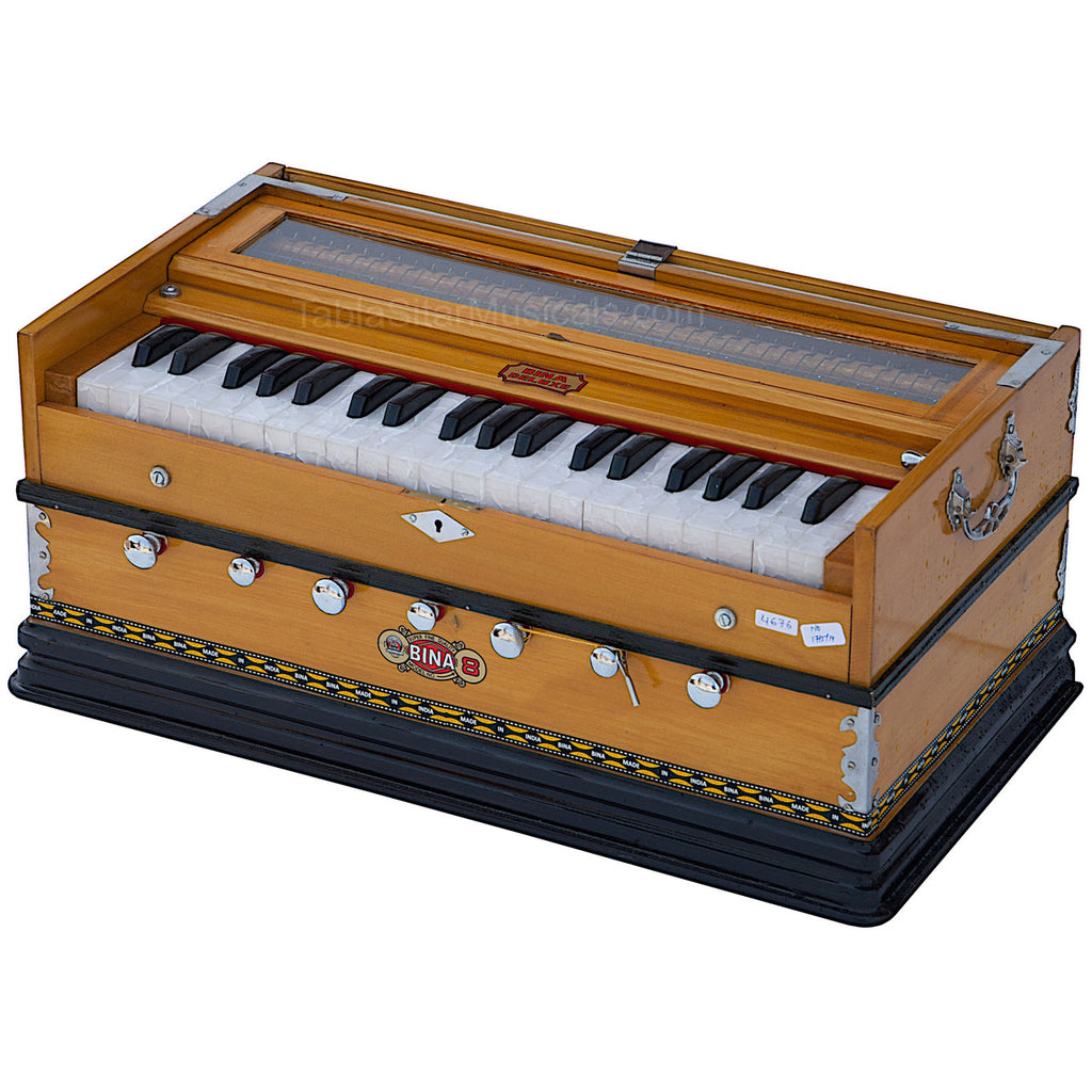 Bina No. 8 Harmonium, 2 Reeds, 3.25 Octave, 7 Stops (No. 406)