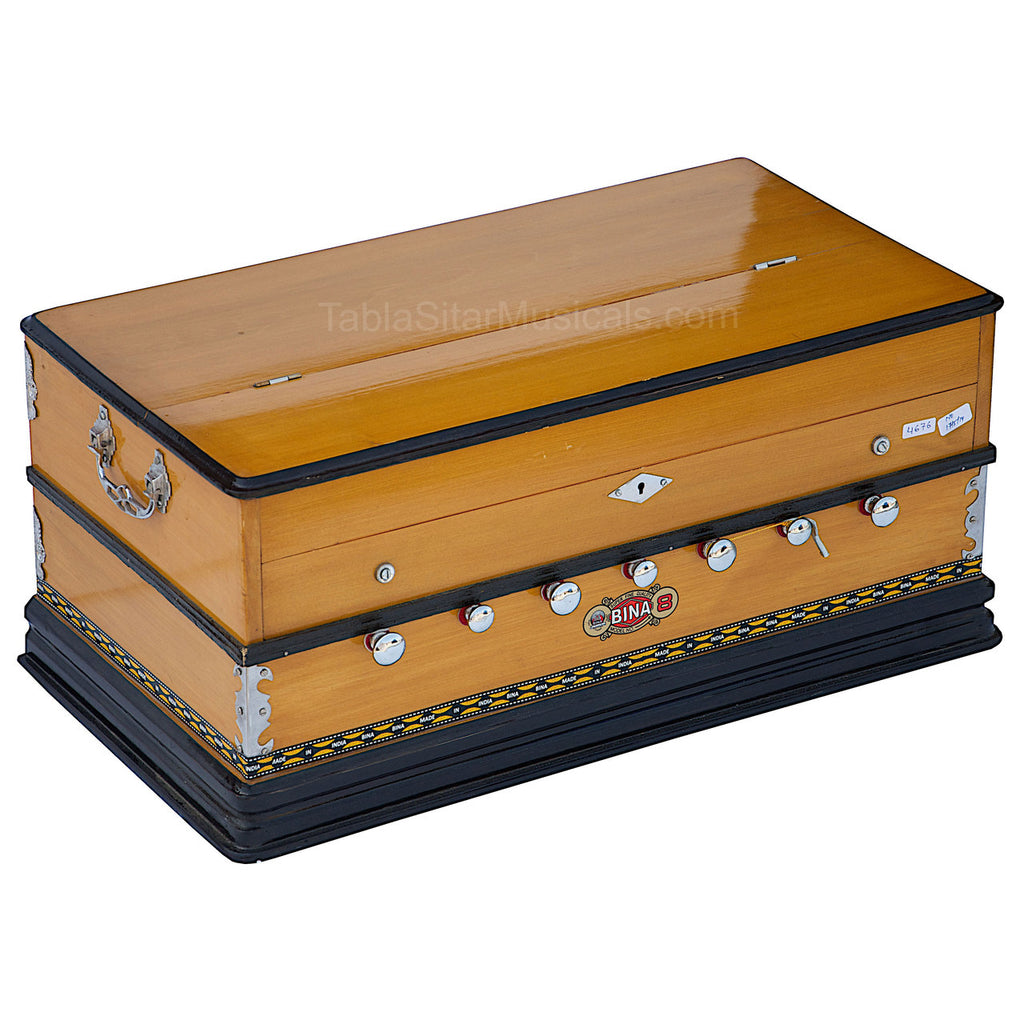 Bina No. 8 Harmonium, 2 Reeds, 3.25 Octave, 7 Stops (No. 406)