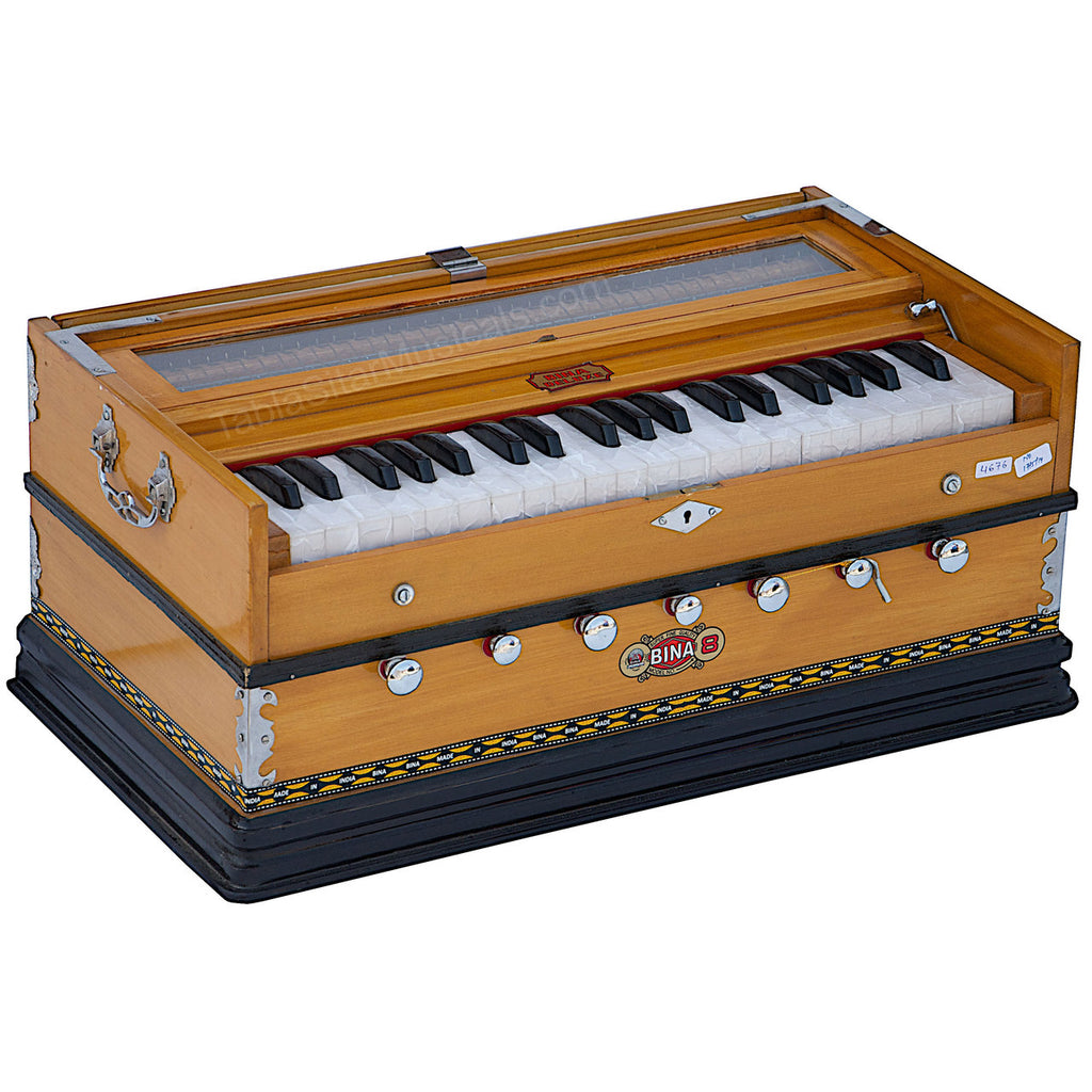 Bina No. 8 Harmonium, 2 Reeds, 3.25 Octave, 7 Stops (No. 406)