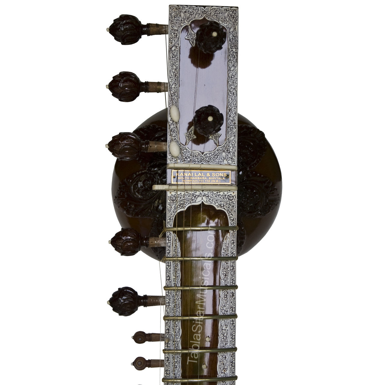 Kanai Lal Kaddu Patta Sitar, Ravi Shankar Style (No. 443)