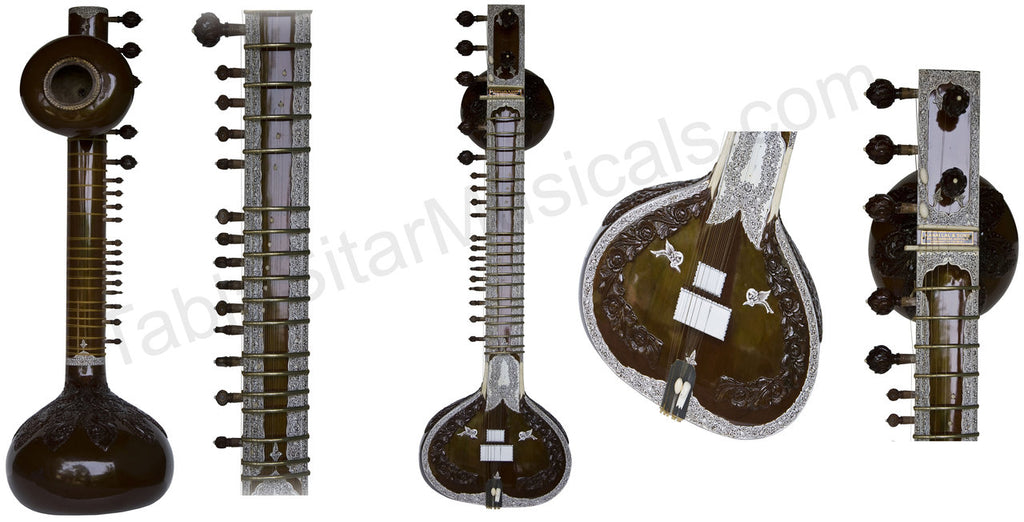 Kanai Lal Kaddu Patta Sitar, Ravi Shankar Style (No. 443)