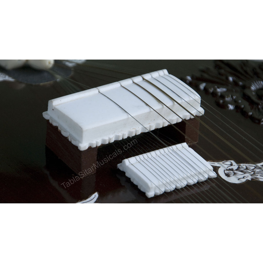 Kanai Lal Angur Patta Sitar, Ravi Shankar Style, Fiber Case