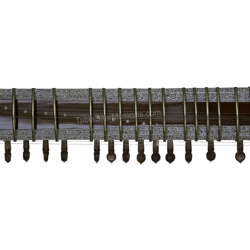 Kanai Lal Angur Patta Sitar, Ravi Shankar Style, Fiber Case