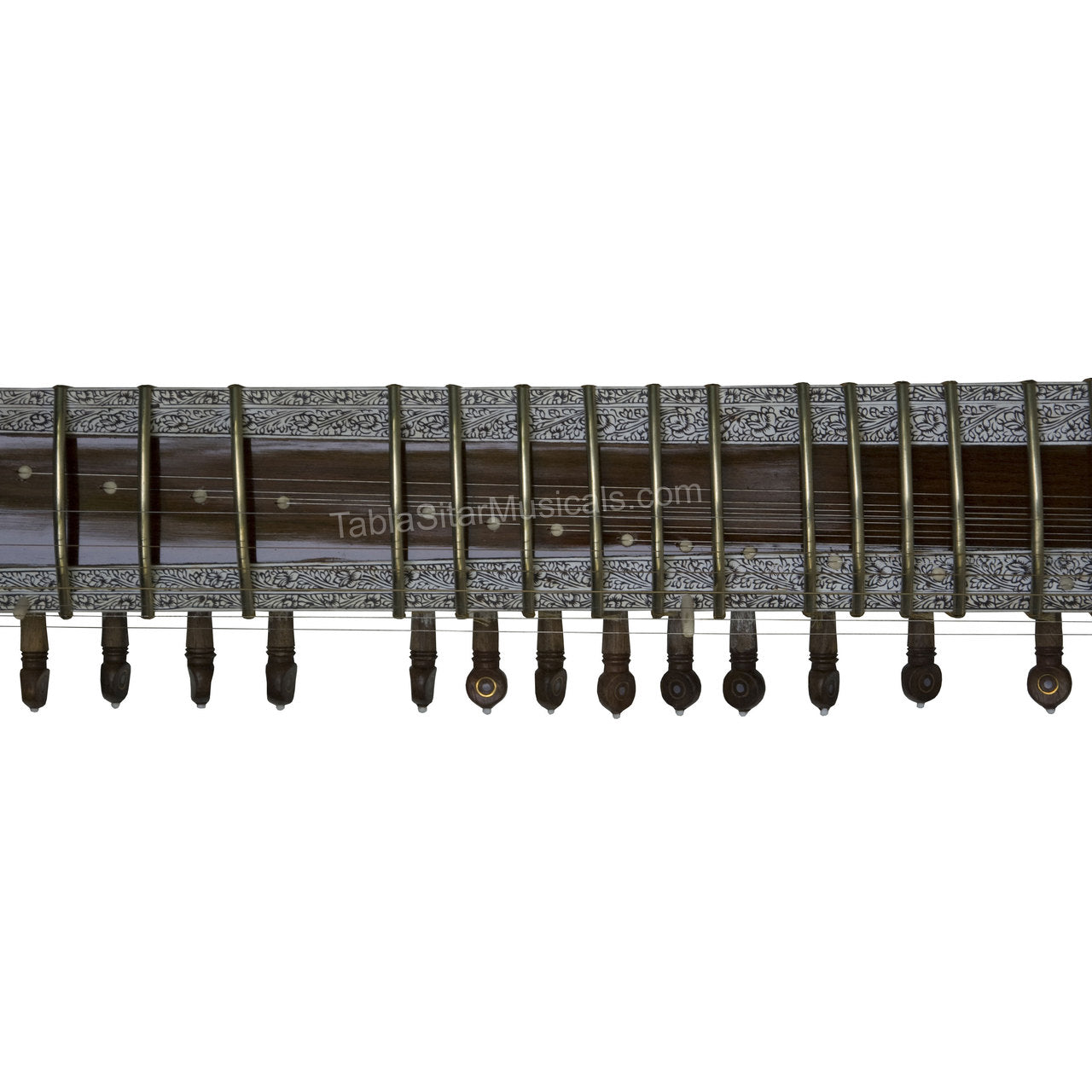 Kanai Lal Angur Patta Sitar, Ravi Shankar Style, Fiber Case