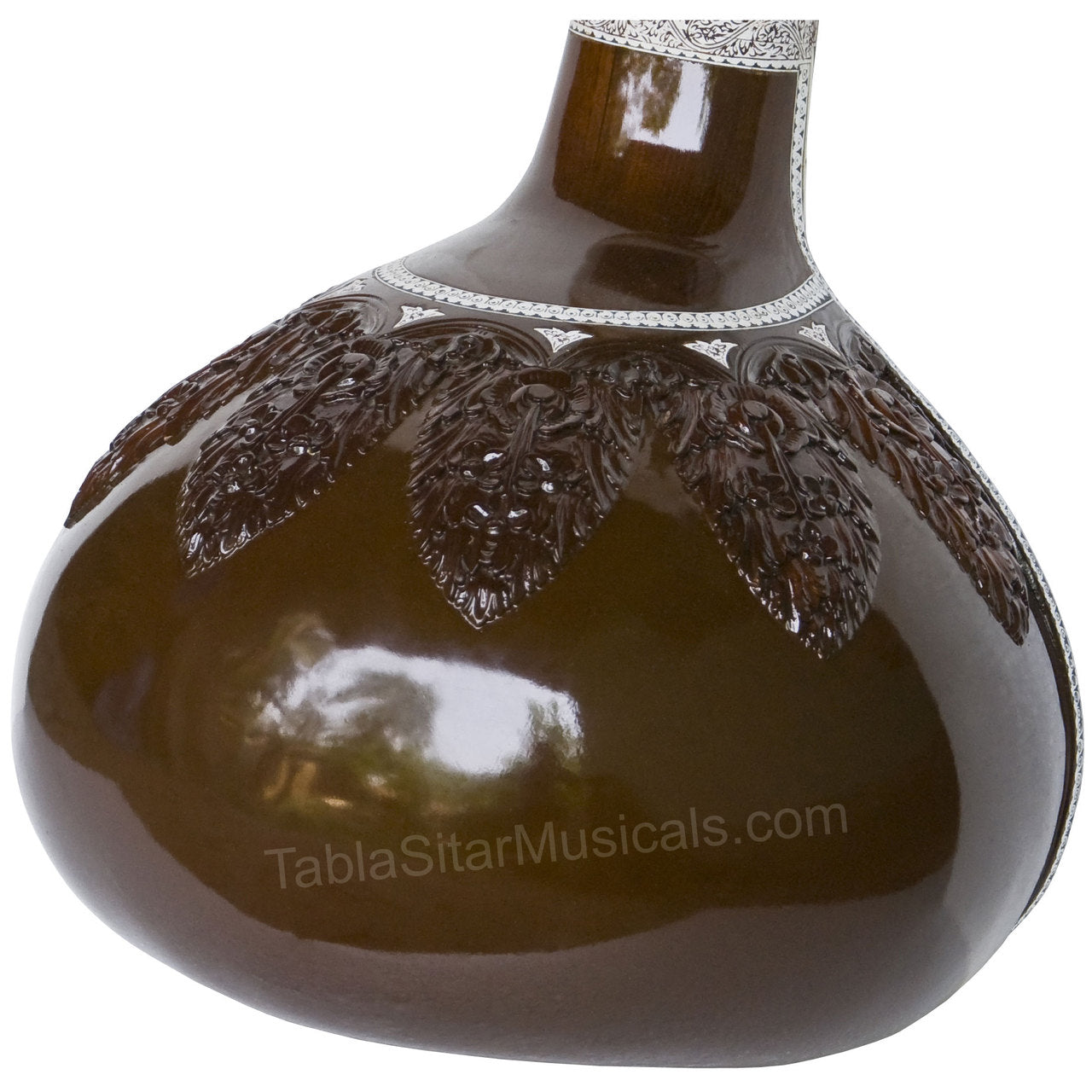 Kanai Lal Student Model Sitar, Ravi Shankar Style, Fiber Case