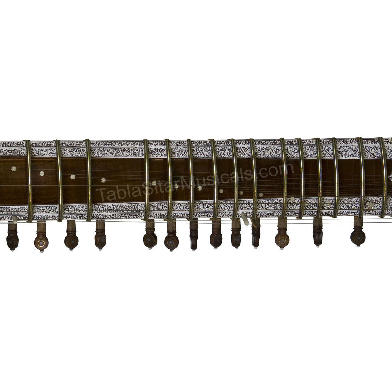 Kanai Lal Student Model Sitar, Ravi Shankar Style, Fiber Case
