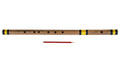 Sarfuddin Concert Bansuri Flute, Scale A Bass, 23.5", Bamboo