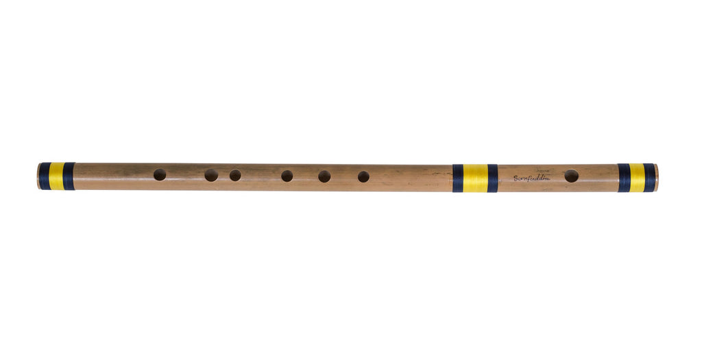 Sarfuddin Concert Bansuri Flute, Scale A Bass, 23.5", Bamboo