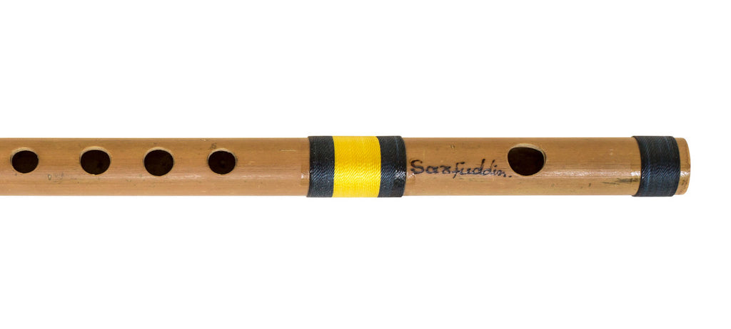 Sarfuddin Concert Bansuri Flute, Scale A Medium, 11", Bamboo