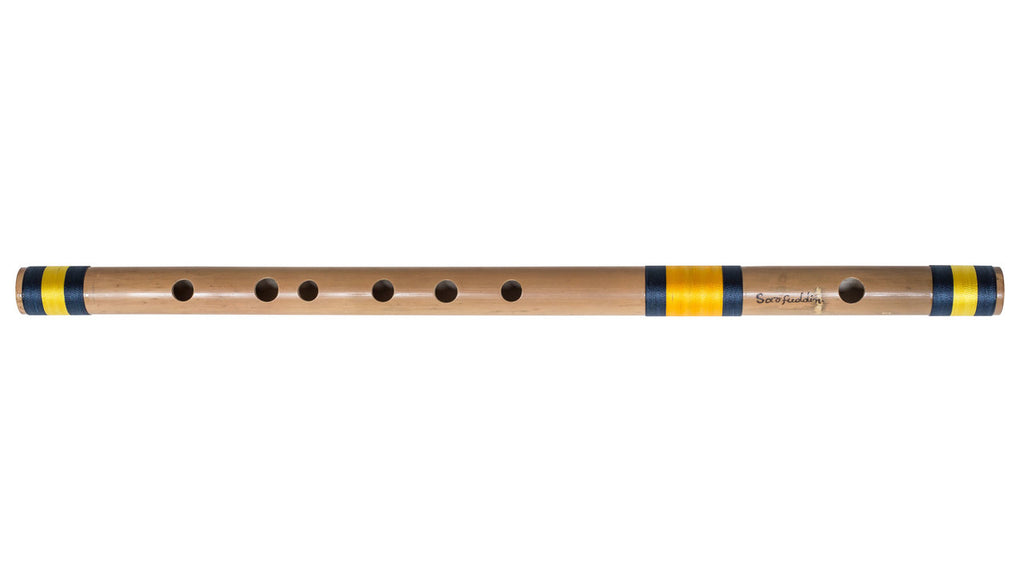 Sarfuddin Concert Bansuri Flute, Scale C Medium, 19", Bamboo