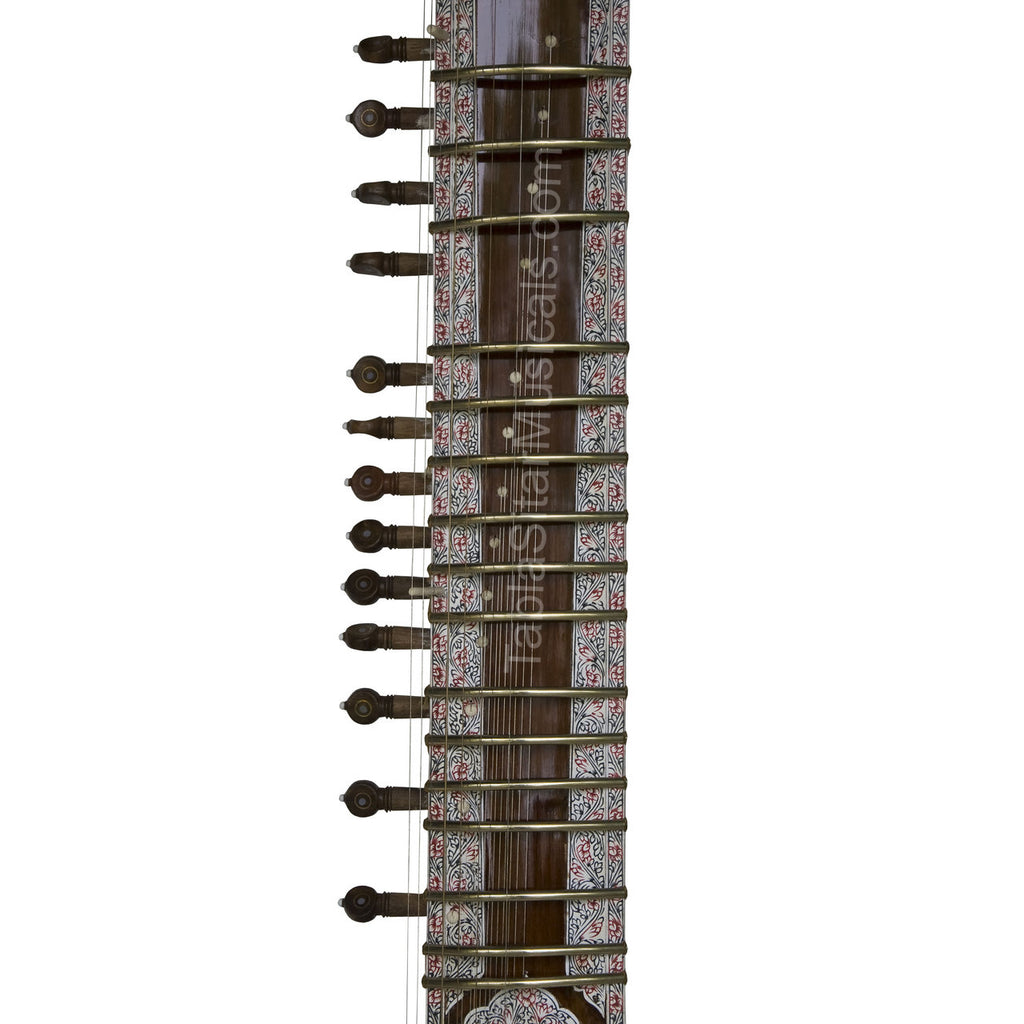 Kanai Lal Kamal Patta Sitar, Ravi Shankar Style, Fiber Case
