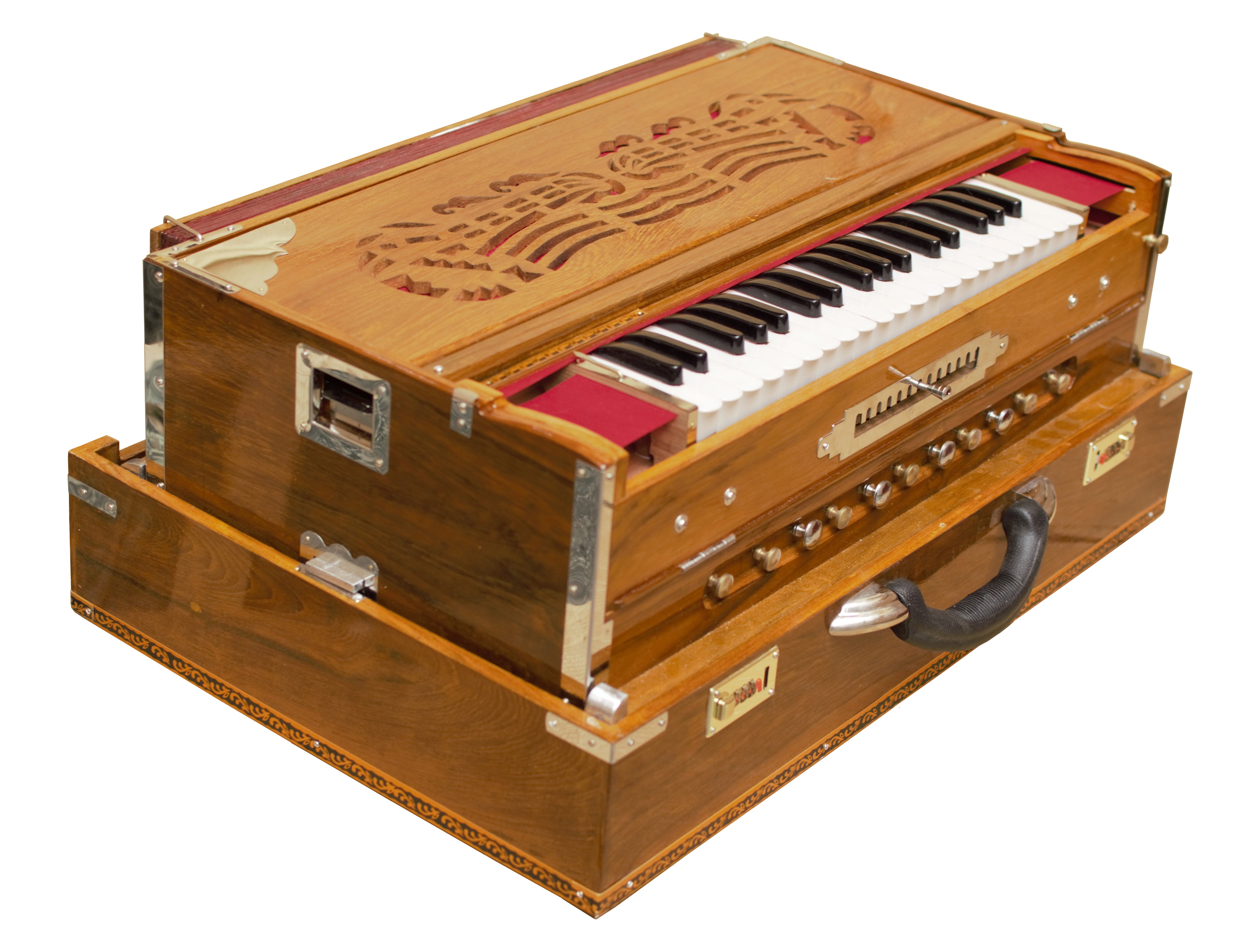 MKS No. 480 Harmonium, 13-Scale Changer, 4 Reeds, Scale C