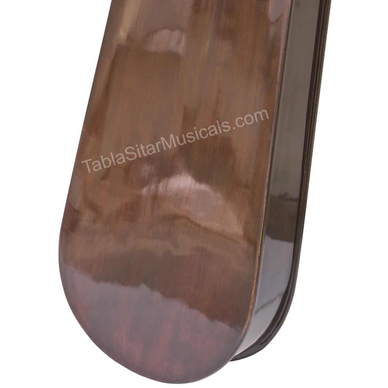 MKS Tear Drop Tanpura, Female, 4 Strings, 54", Fiber Case