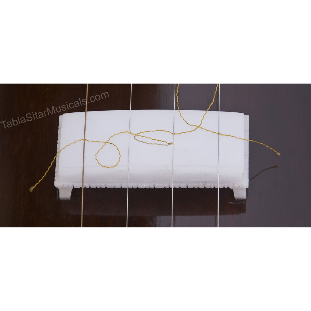 MKS Tear Drop Tanpura, Female, 4 Strings, 54", Fiber Case