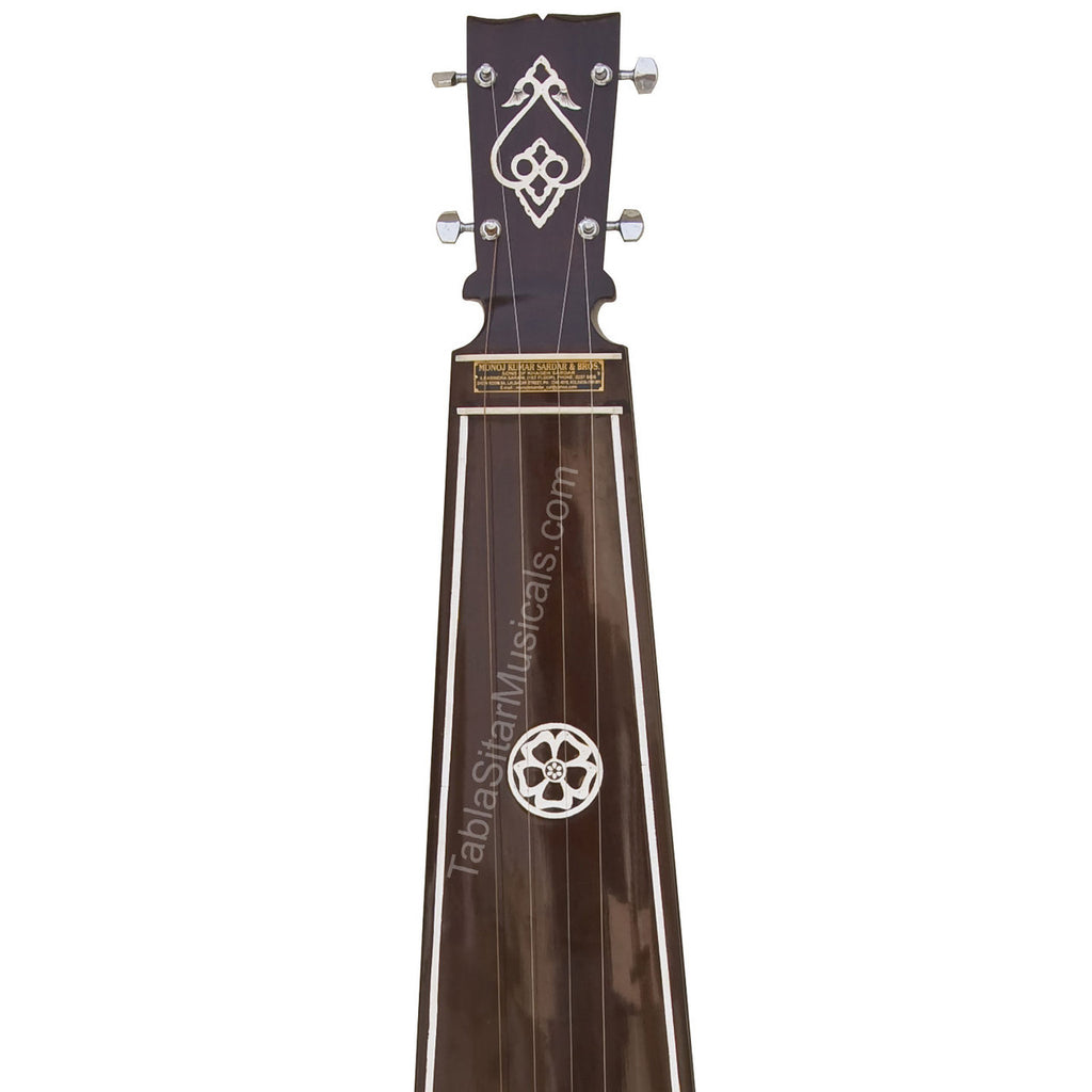 MKS Tear Drop Tanpura, Male, 4 Strings, 56", Fiber Case