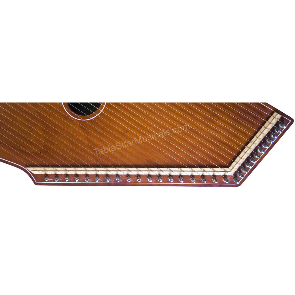 MKS Swarmandal, 30 Strings, 21", Natural