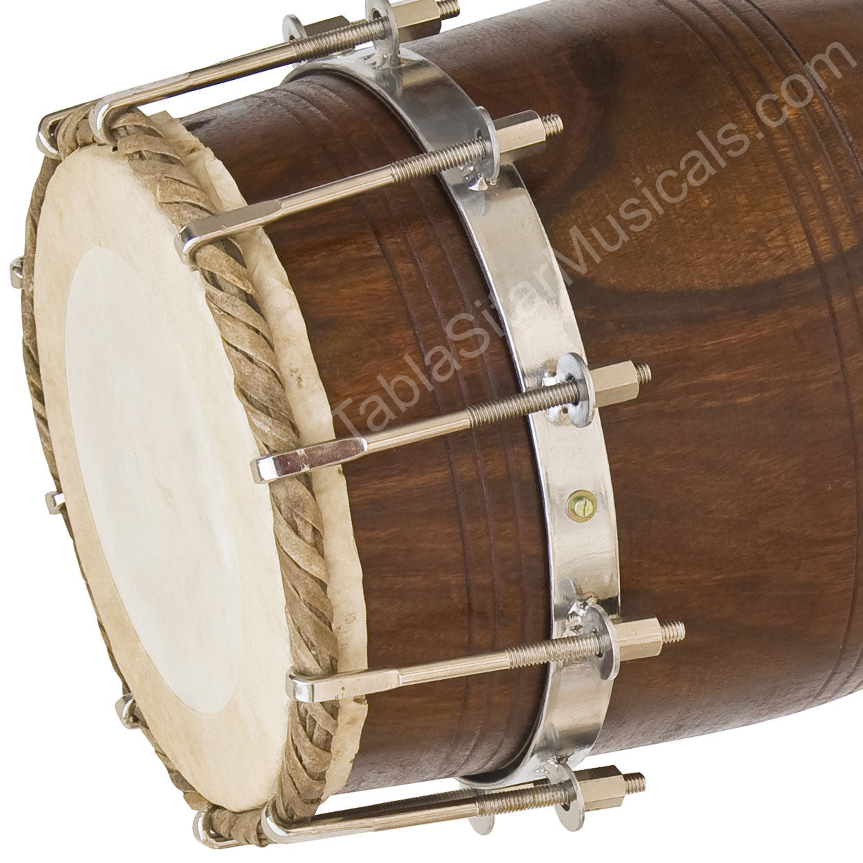Vijay Vhatkar Dholak, Sheesham, Bolt-Tuned, Natural