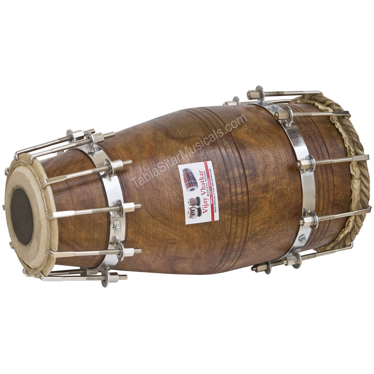 Vijay Vhatkar Naal, 18", Sheesham, Bolt-Tuned, Natural