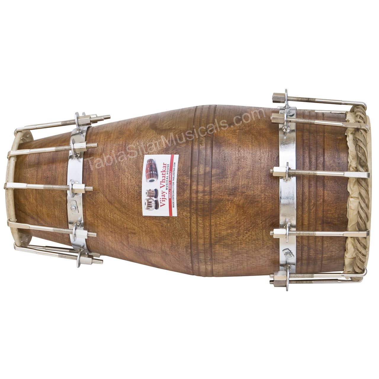 Vijay Vhatkar Naal, 18", Sheesham, Bolt-Tuned, Natural