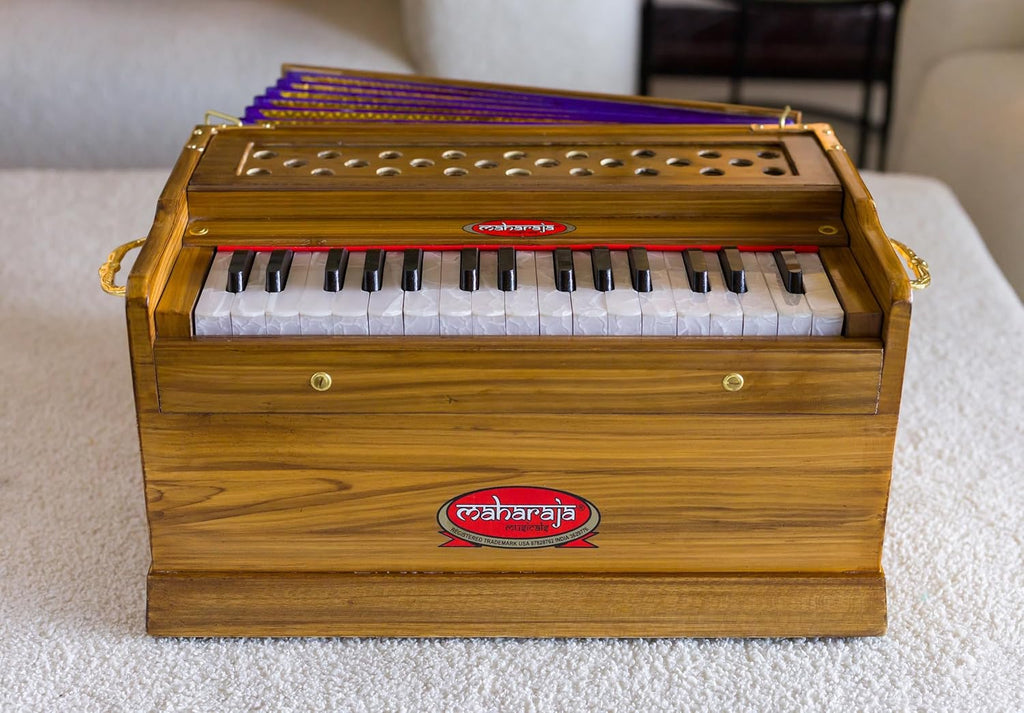 Maharaja Musicals, Small, 2 .5 Octaves Saptak, Multi-Fold Bellow, 18x1