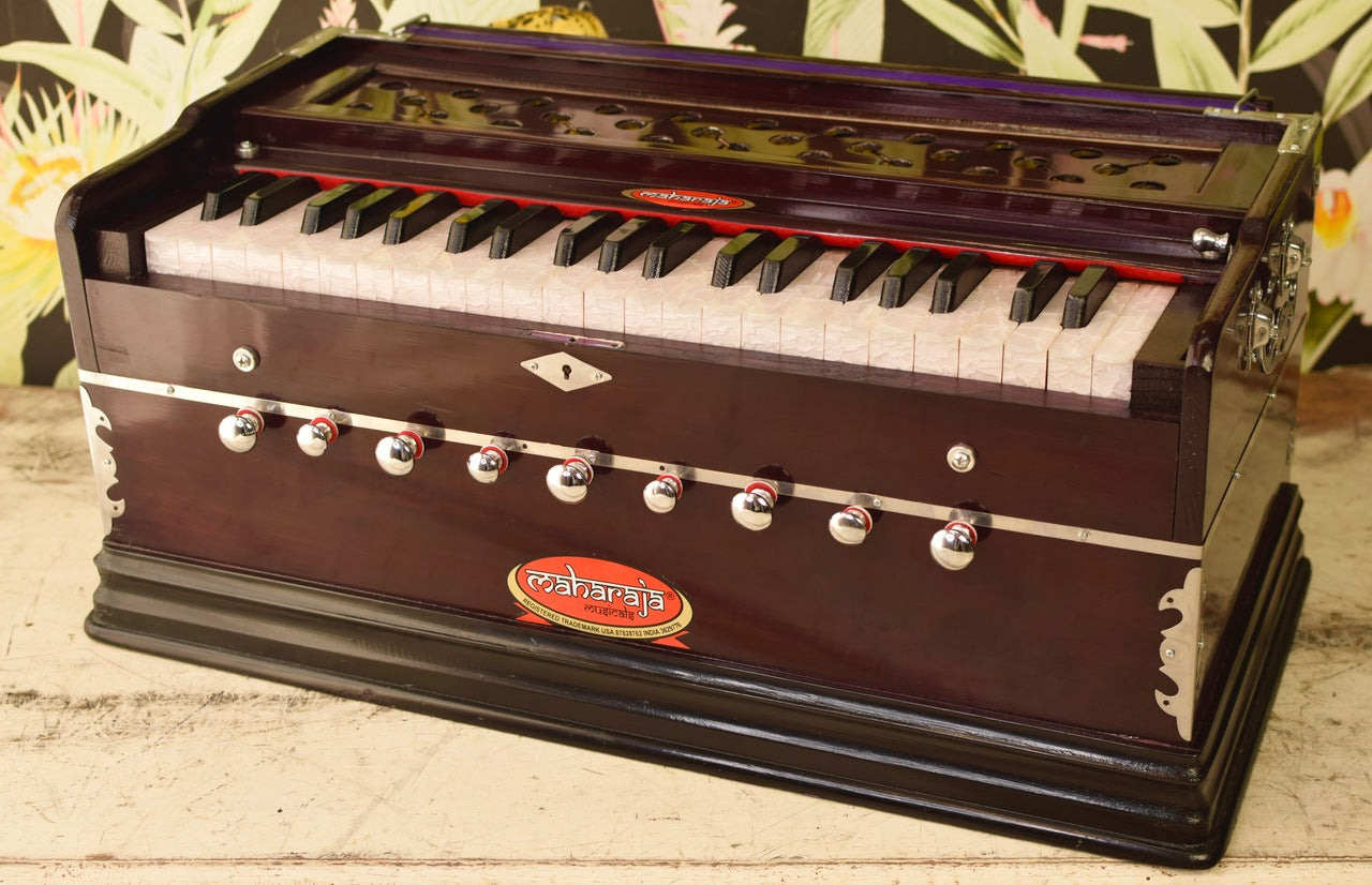 Maharaja Musicals Harmonium, 3.25 Octave, 9 Stops, Coupler