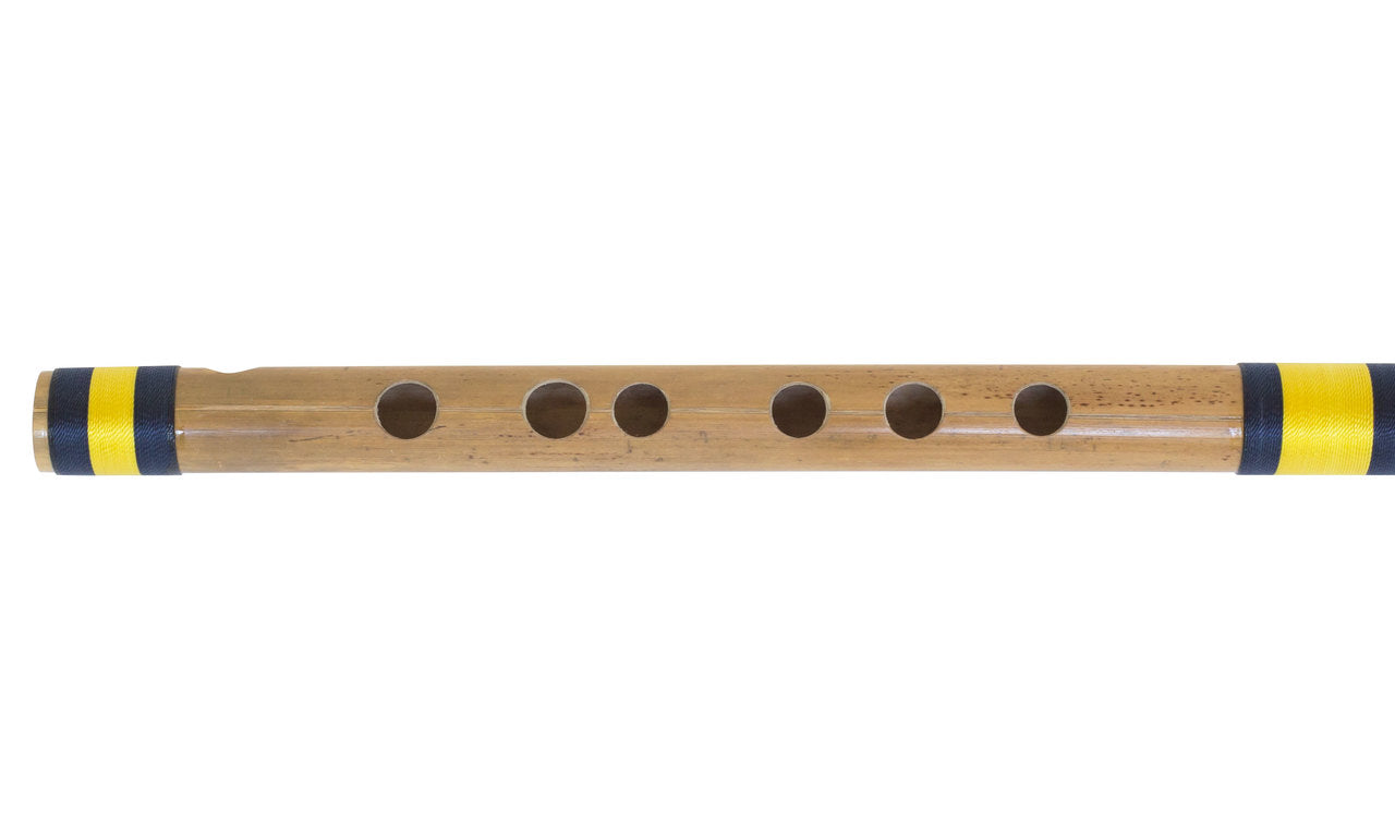 Sarfuddin Concert Bansuri Flute, Scale G# Medium, 13.2", Bamboo