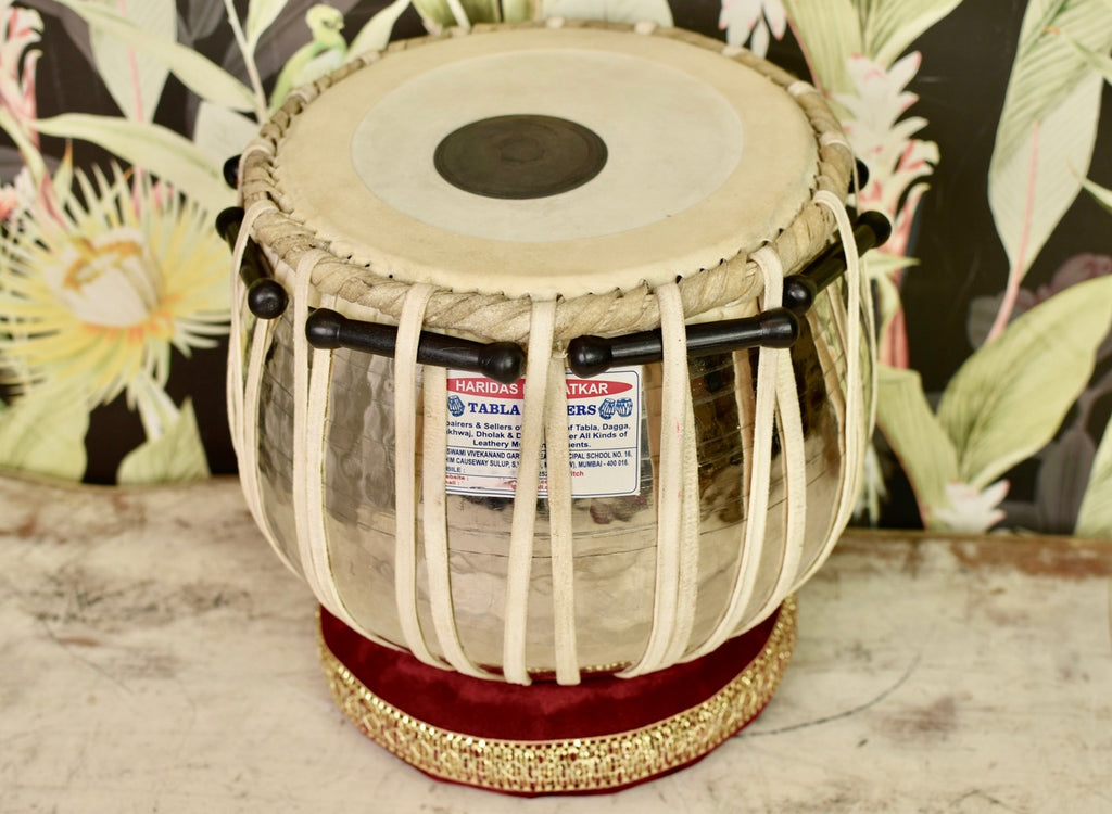 Haridas Vhatkar Tabla Set, 3.5 kg, Copper Bayan, Sheesham