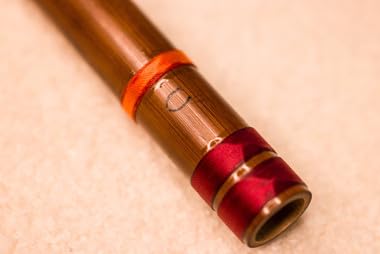 MAHARAJA Concert, Scale C Natural Medium 19 Inches, Indian Bamboo Flute (PDI-3358)