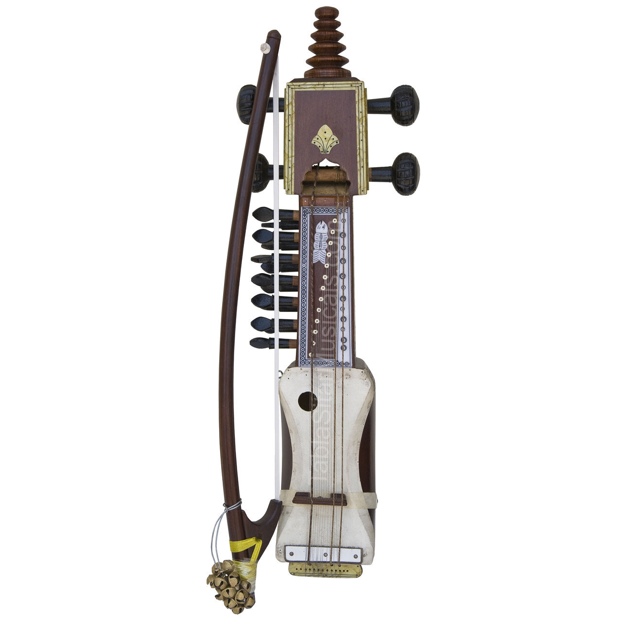 Pritam Singh Jooda Model Sarangi, Horsehair Bow, 27"