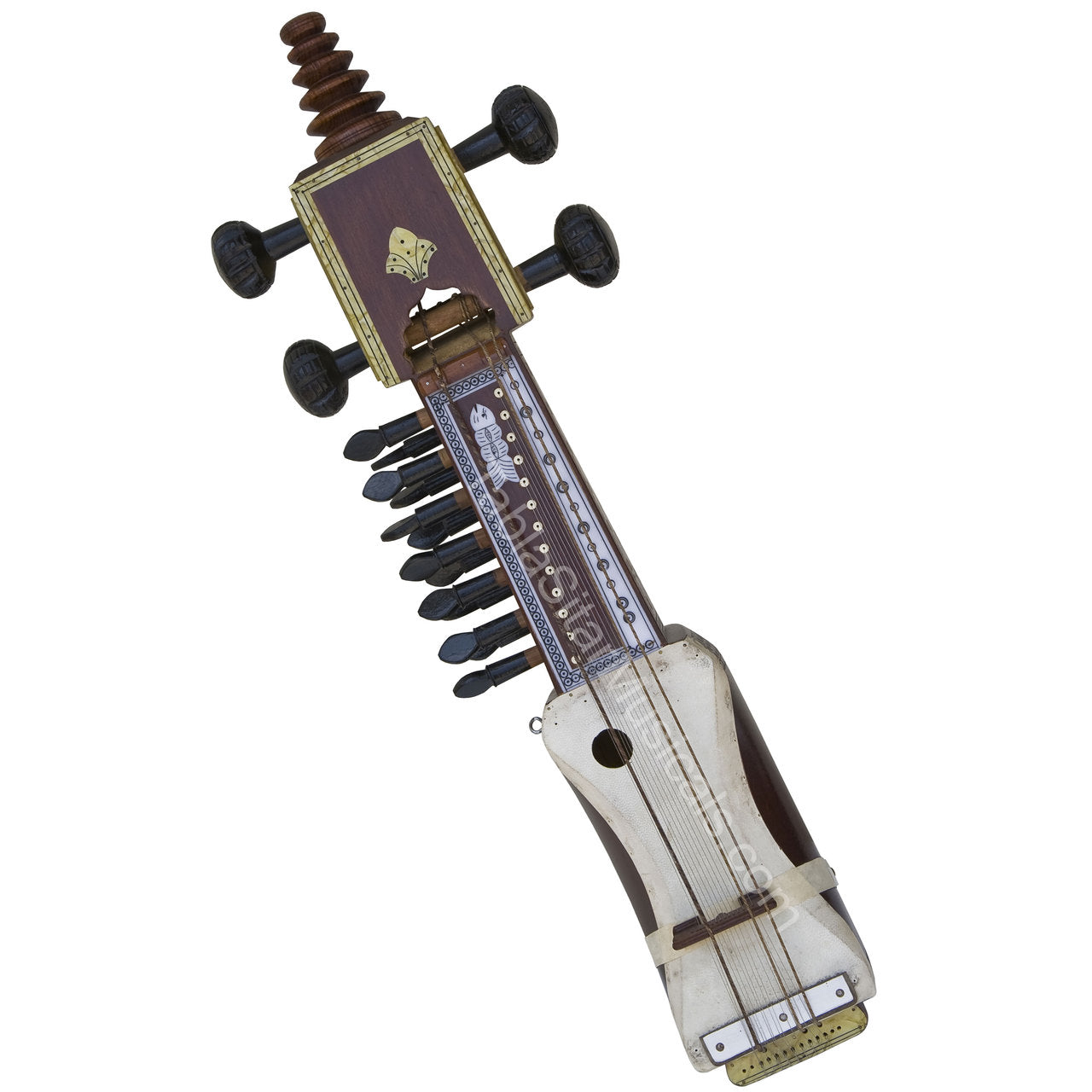 Pritam Singh Jooda Model Sarangi, Horsehair Bow, 27"
