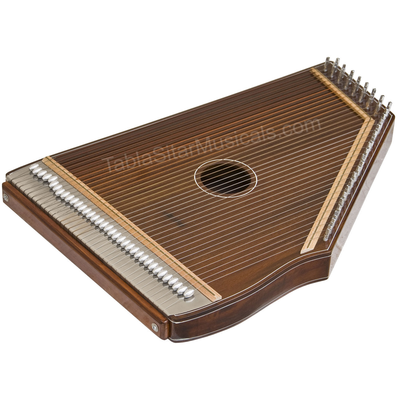MKS Swarmandal, 36 Strings, 21", Natural