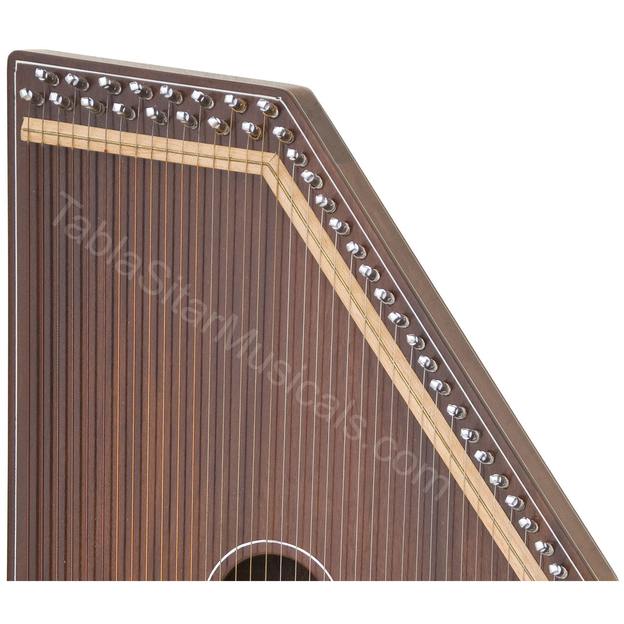 MKS Swarmandal, 36 Strings, 21", Natural
