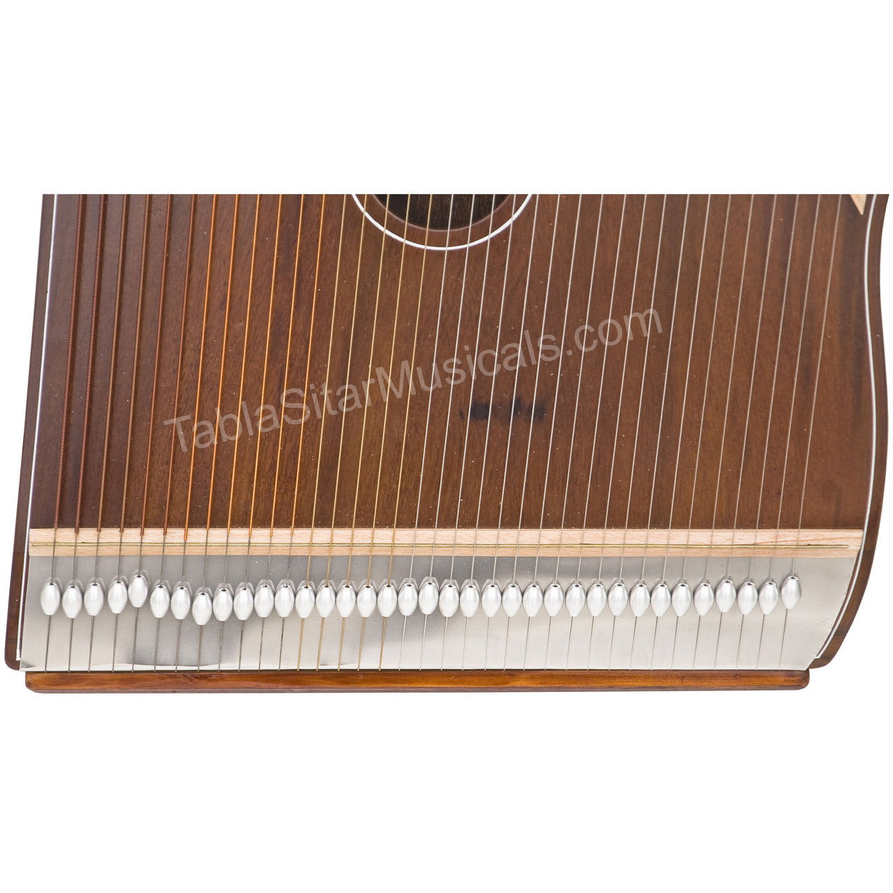 MKS Swarmandal, 36 Strings, 21", Natural