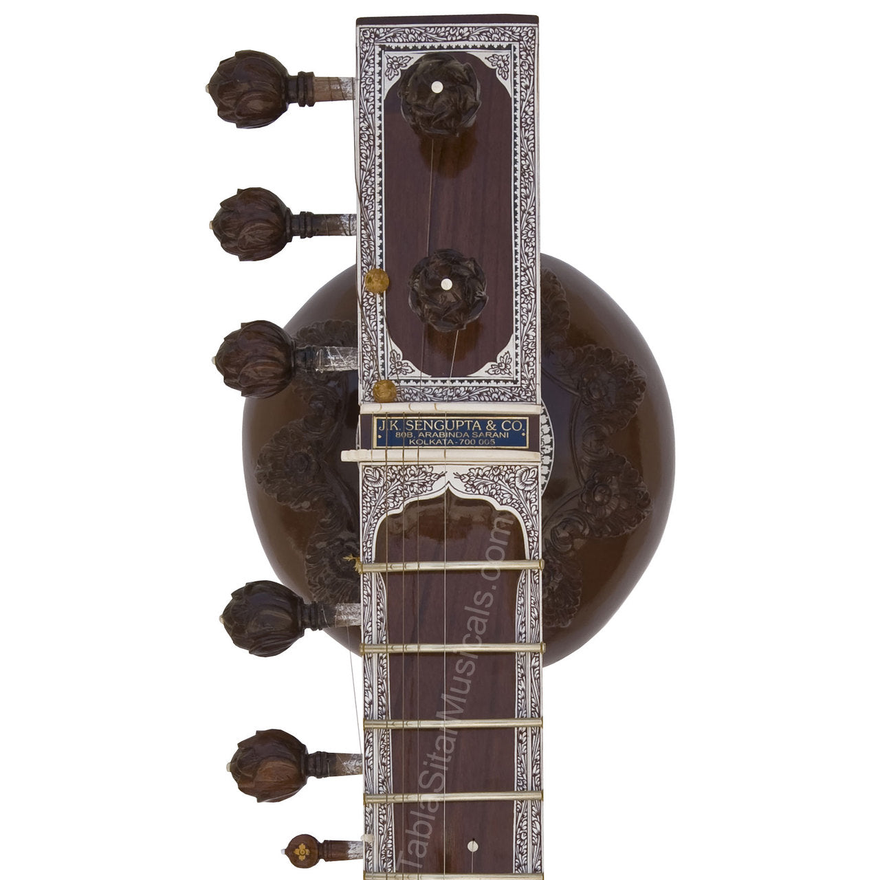 Jayanta Sengupta Sitar, Ravi Shankar Style, Double Toomba
