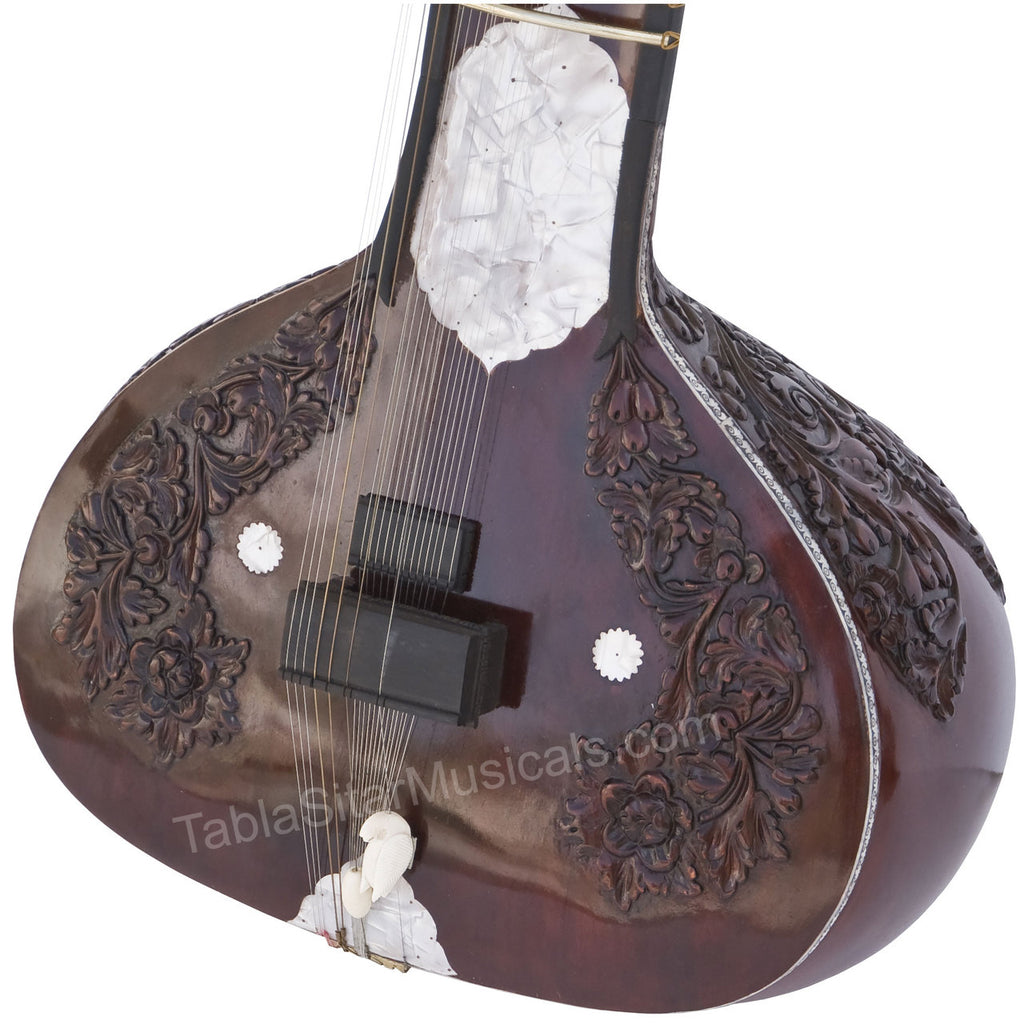 Rikhi Ram Sitar, Kharaj Pancham, Single Toomba, Fiber Case