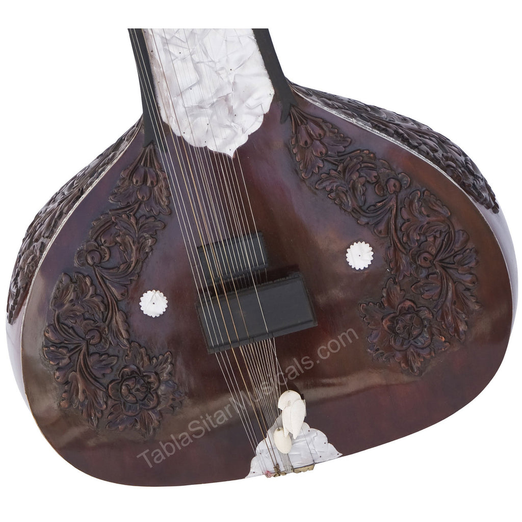 Rikhi Ram Sitar, Kharaj Pancham, Single Toomba, Fiber Case