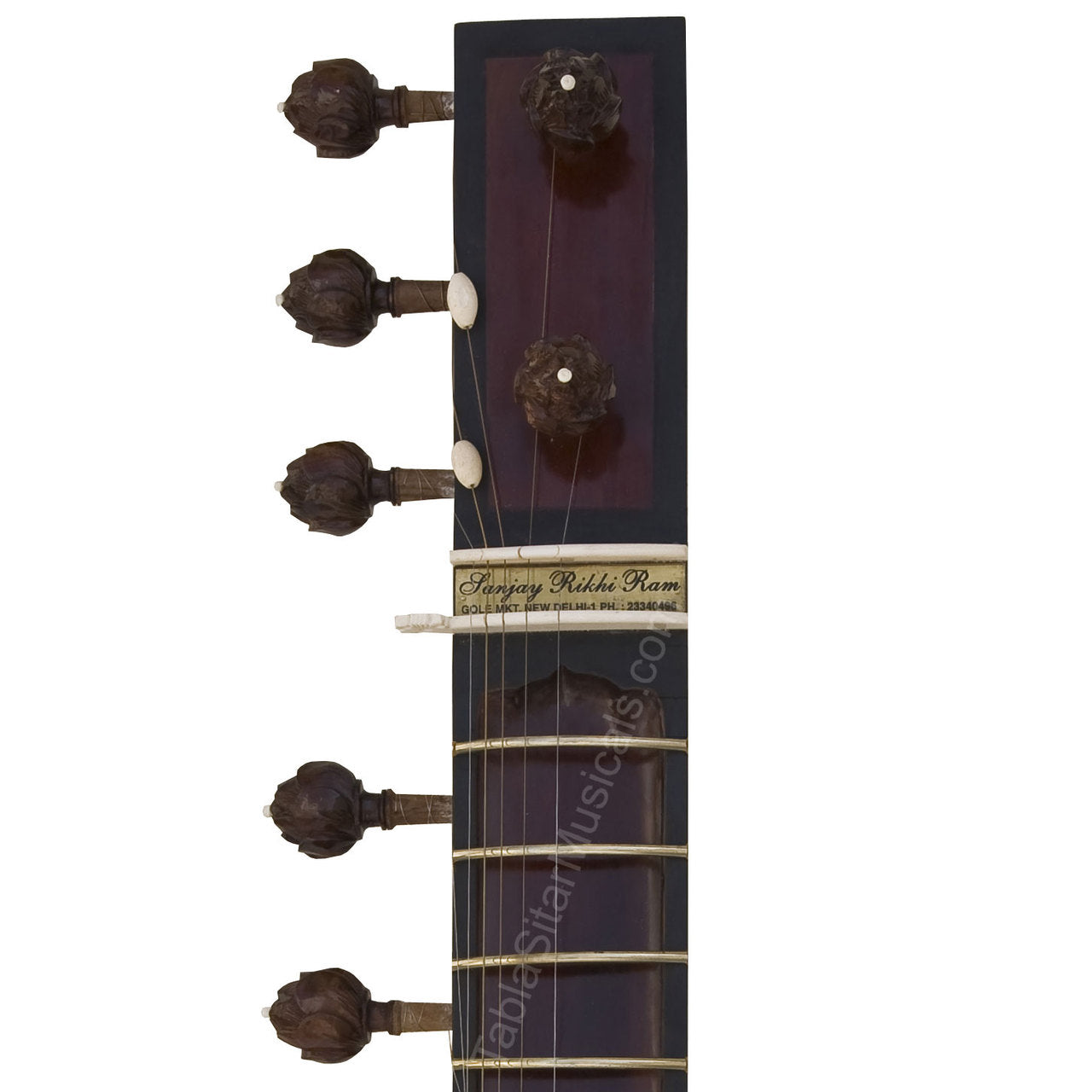 Rikhi Ram Sitar, Kharaj Pancham, Single Toomba, Fiber Case