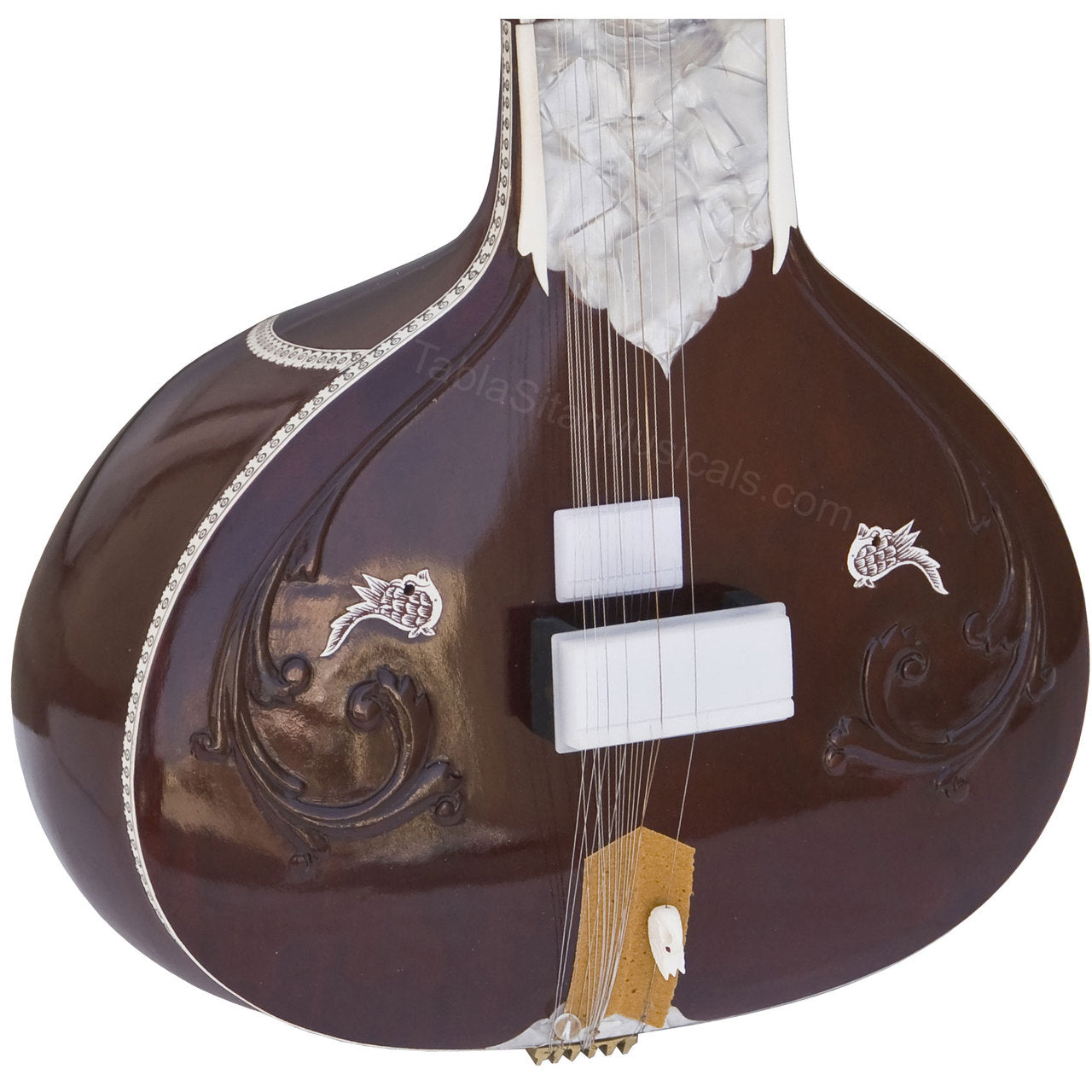 Jayanta Sengupta Sitar, Single Toomba, Fiber Case