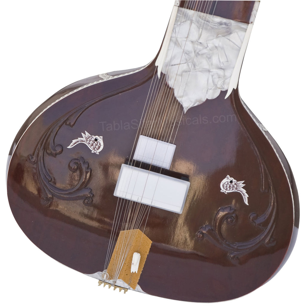 Jayanta Sengupta Sitar, Single Toomba, Fiber Case