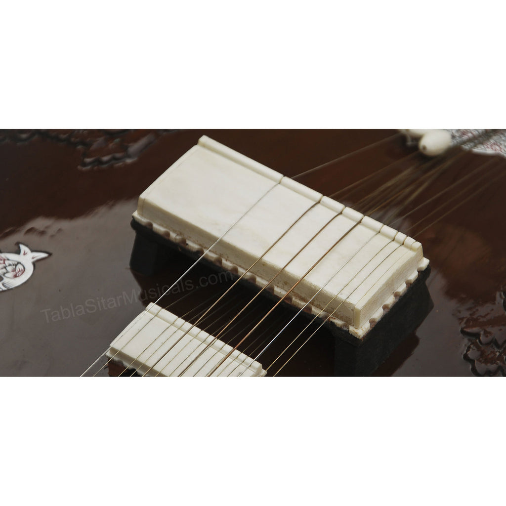 Jayanta Sengupta Sitar, Single Toomba, Fiber Case
