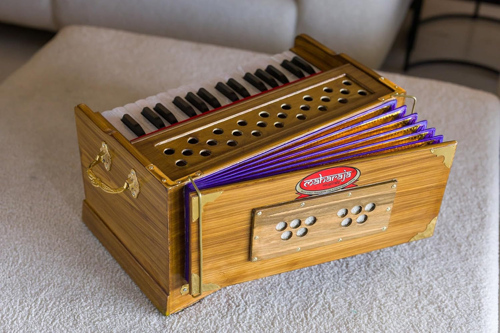 Maharaja Musicals, Small, 2 .5 Octaves Saptak, Multi-Fold Bellow, 18x1